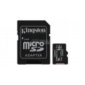 Cartão Memória 64Gb Kingston Canvas Select Plus C10 A1 UHS-I microSDHC + Adaptador SD