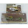 1943 Willys MB Jeep & 1-4 Ton cargo Trailer Hitch & Tow 1/64 Greenlight